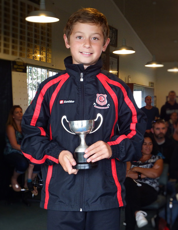 DOMINIC HAWKINS BEST JUNIOR PLAYER 2015-16